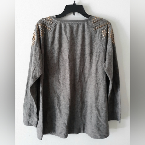 Soft Surroundings Studded Top - Picture 3 of 4